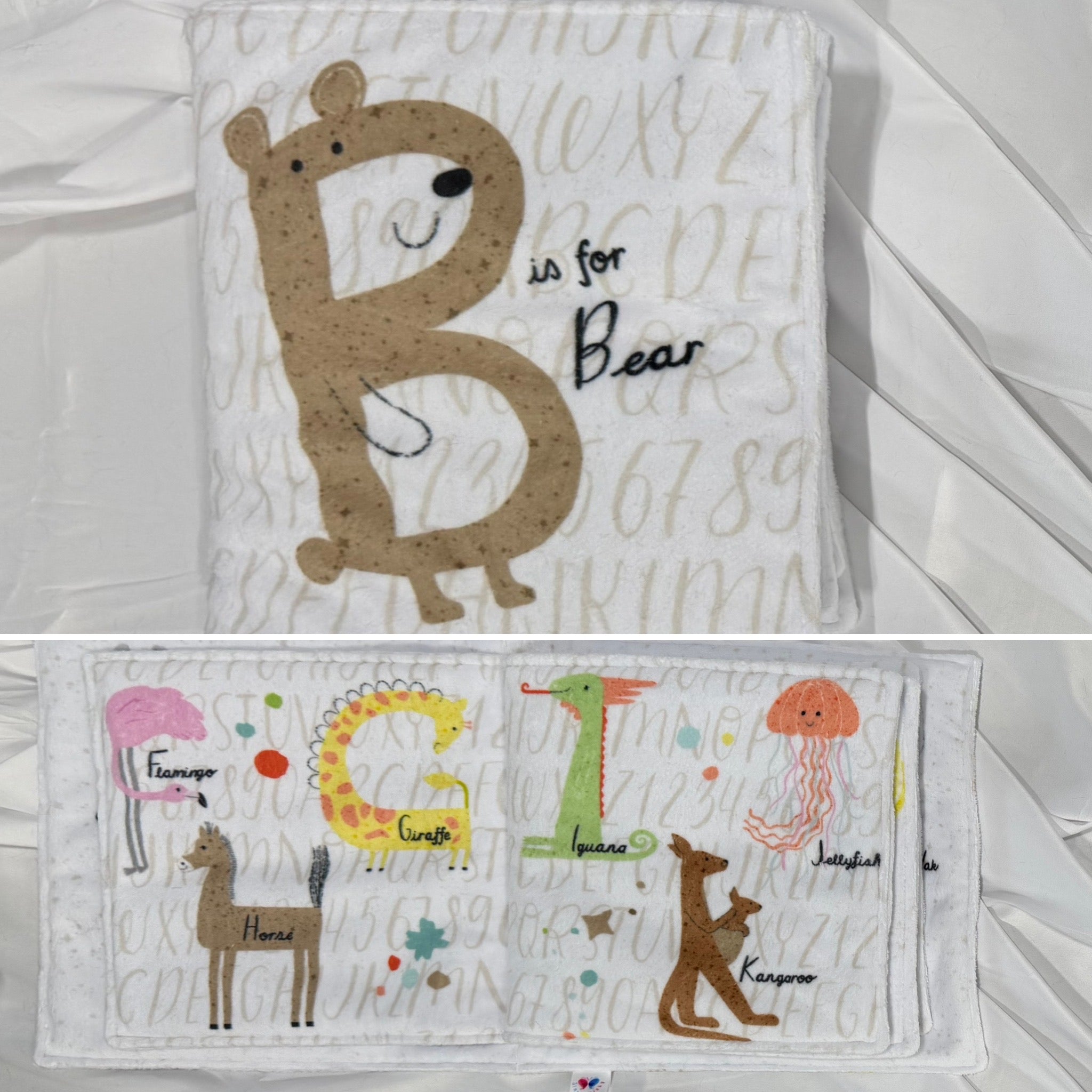 Plush Minky Books