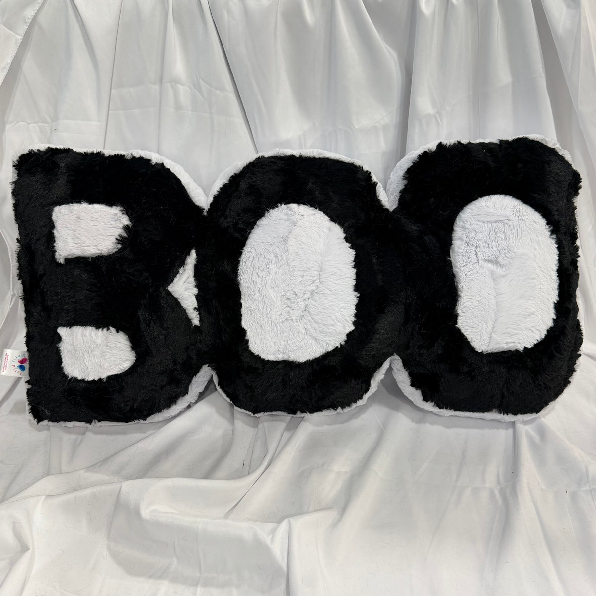 *LIMITED EDITION* Plush Minky BOO Pillow
