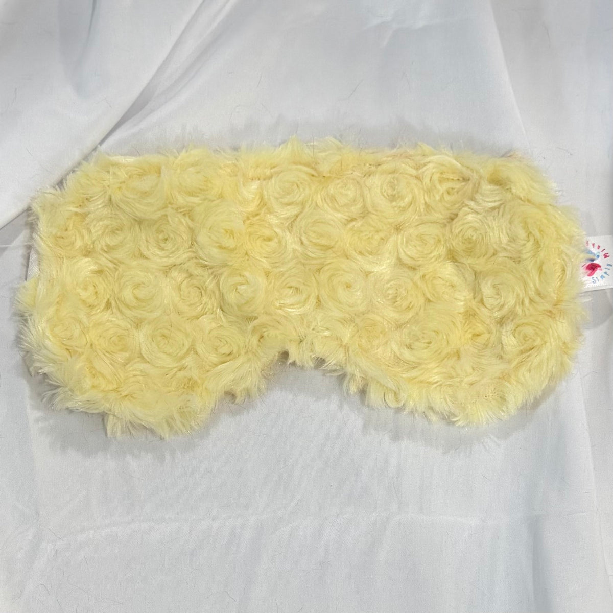 Minky Eye Mask - Yellow