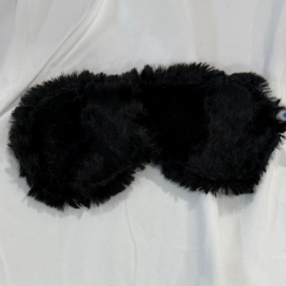 Minky Eye Mask - Black / Gray