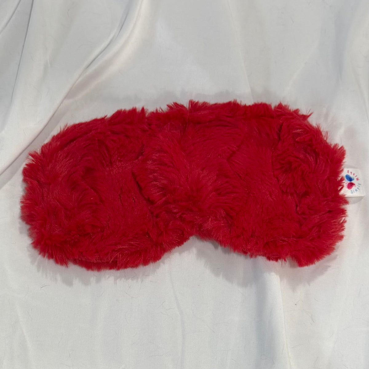 Minky Eye Mask - Red