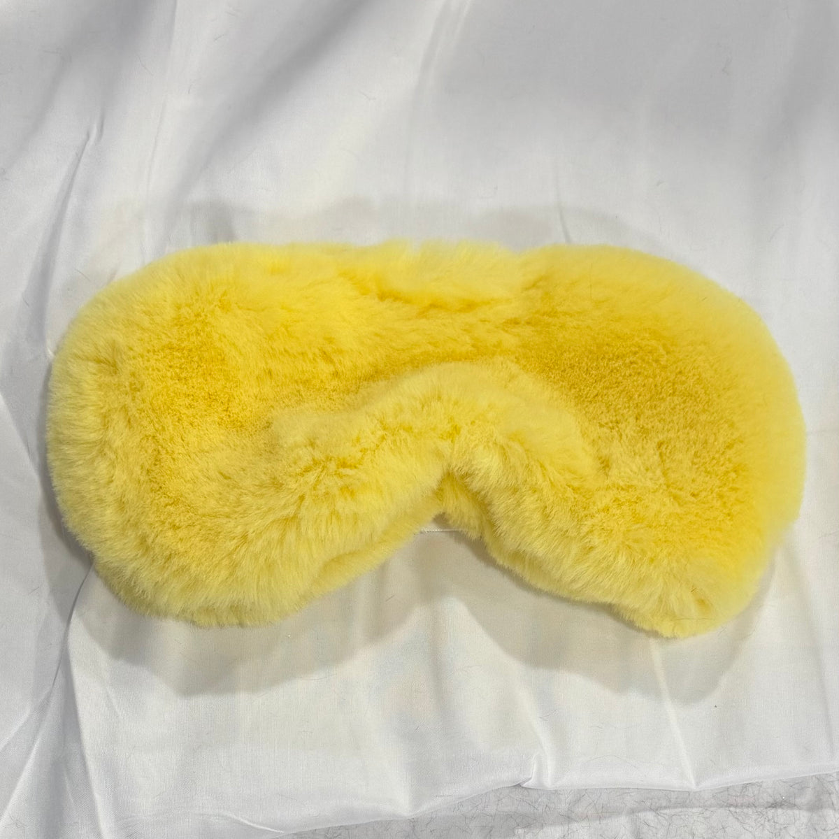 Minky Eye Mask - Yellow