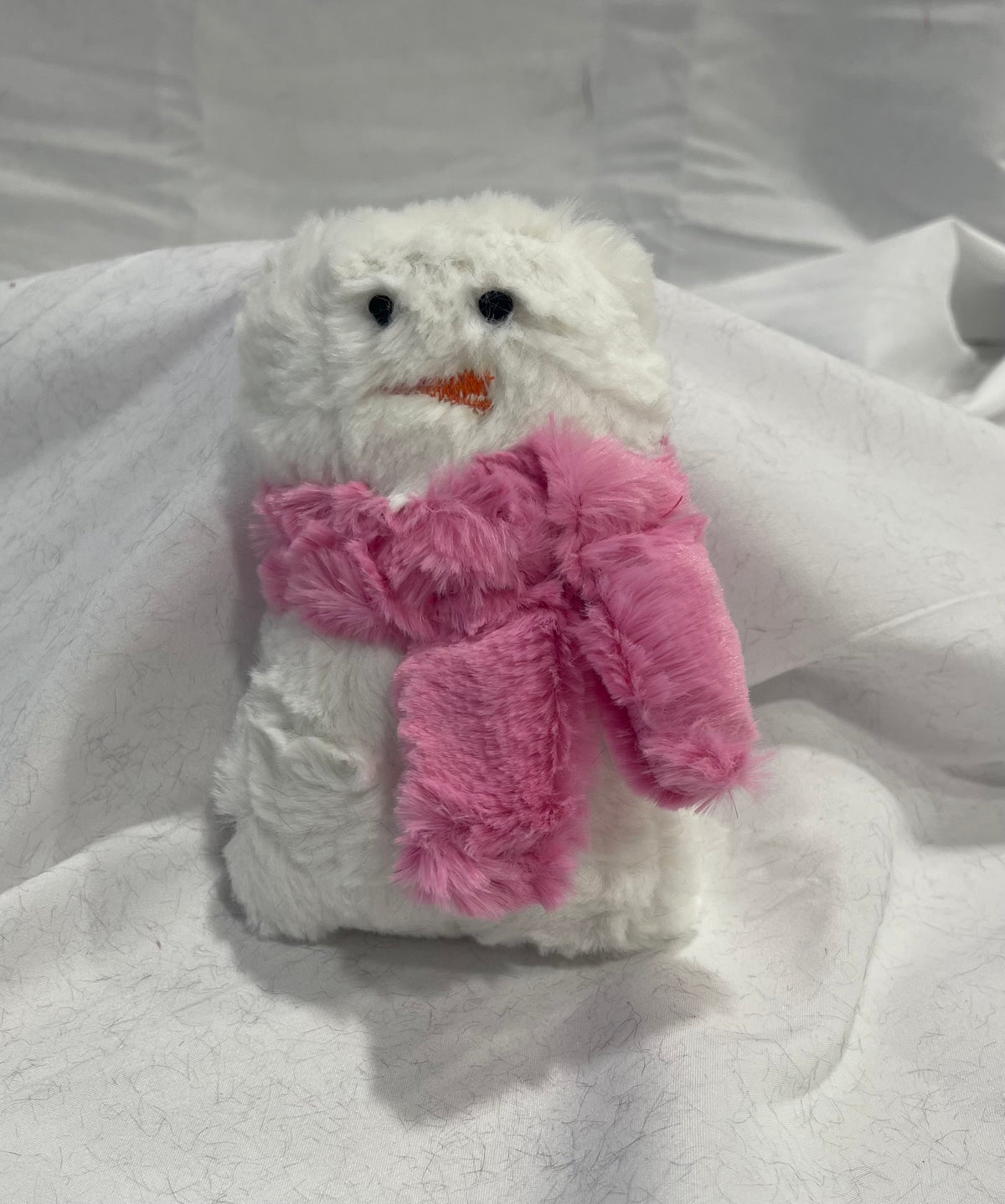 Plush Minky Tiny Snowmen