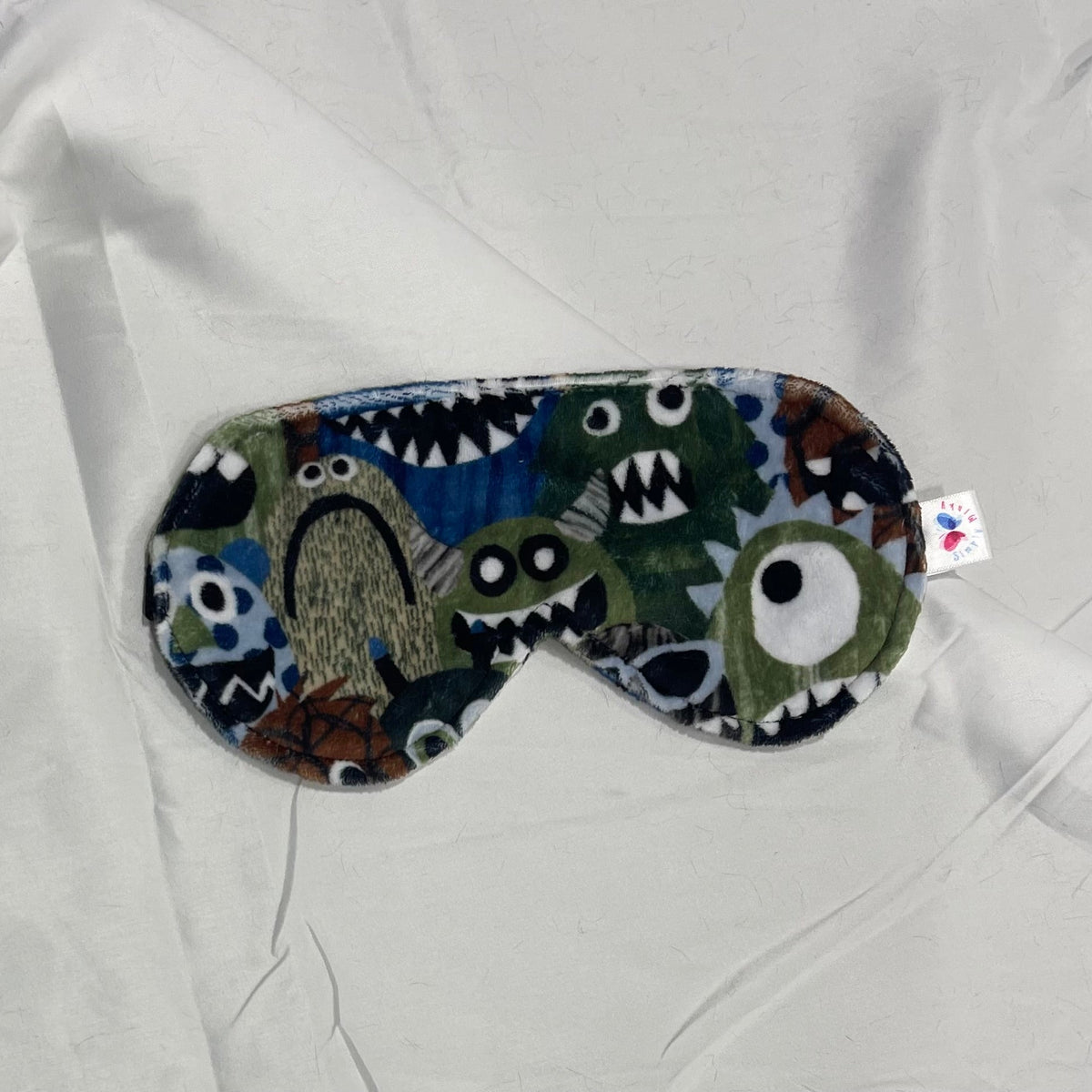 Minky Eye Mask - Green