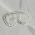 Minky Eye Mask - Brown / Ivory