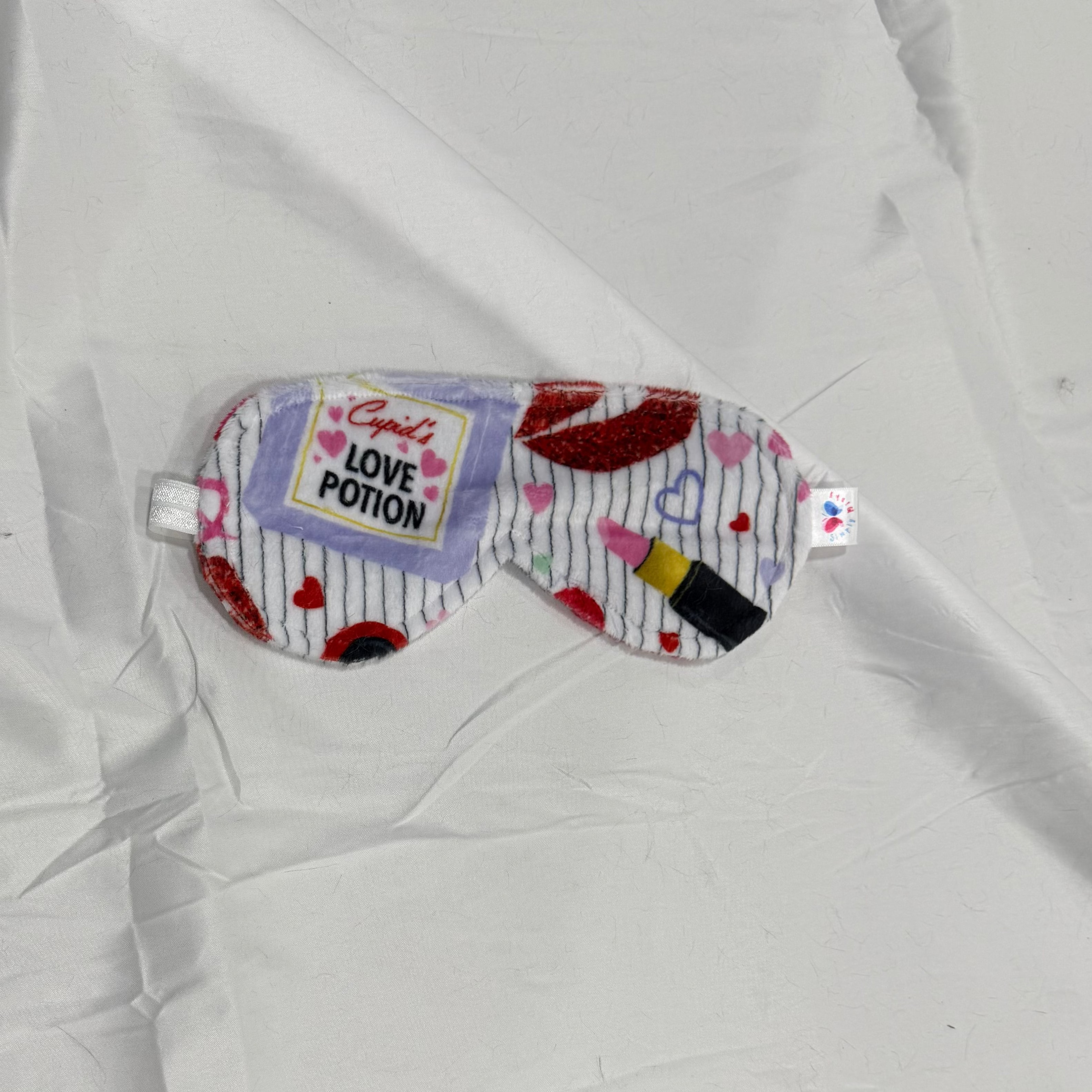 Minky Eye Mask - Red
