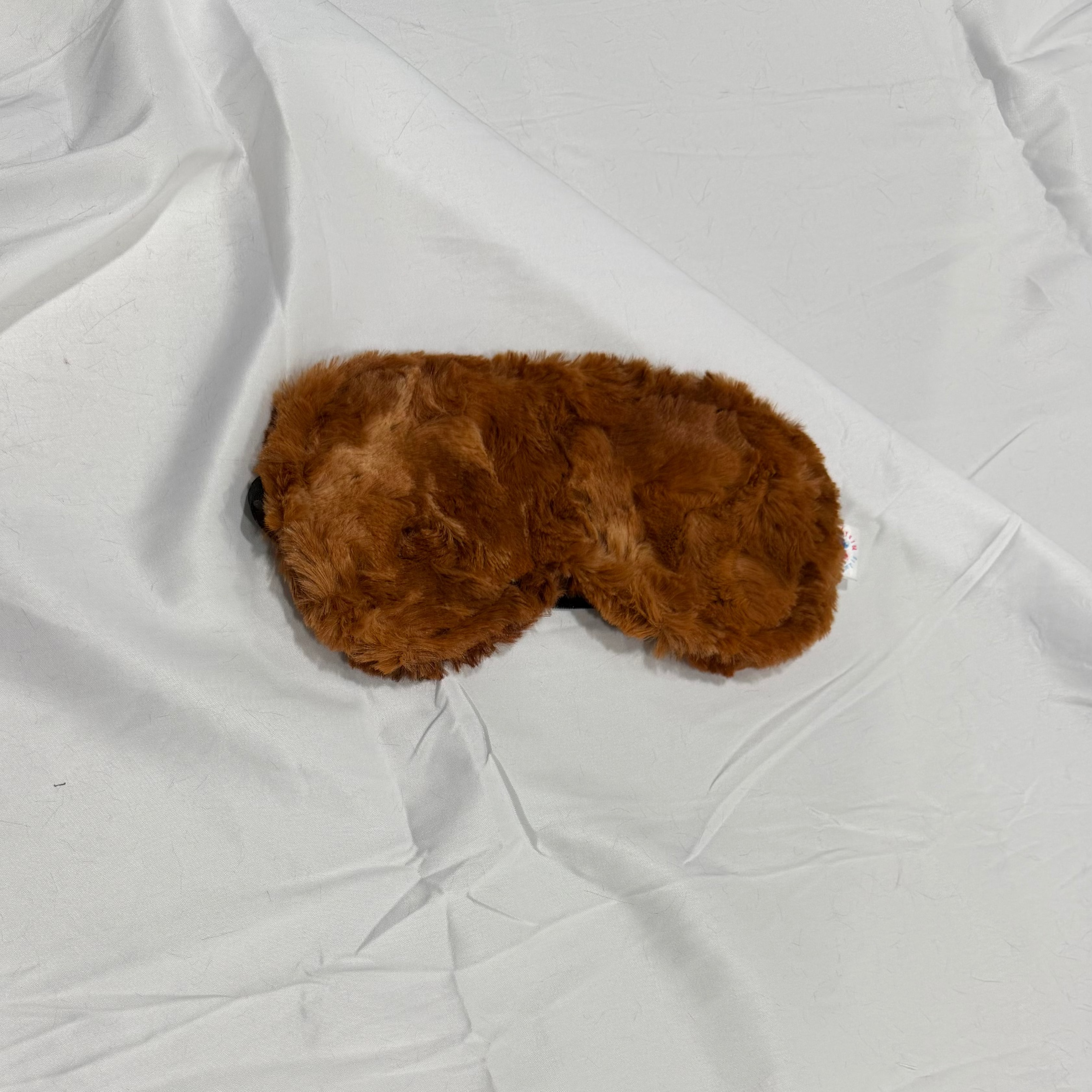 Minky Eye Mask - Orange