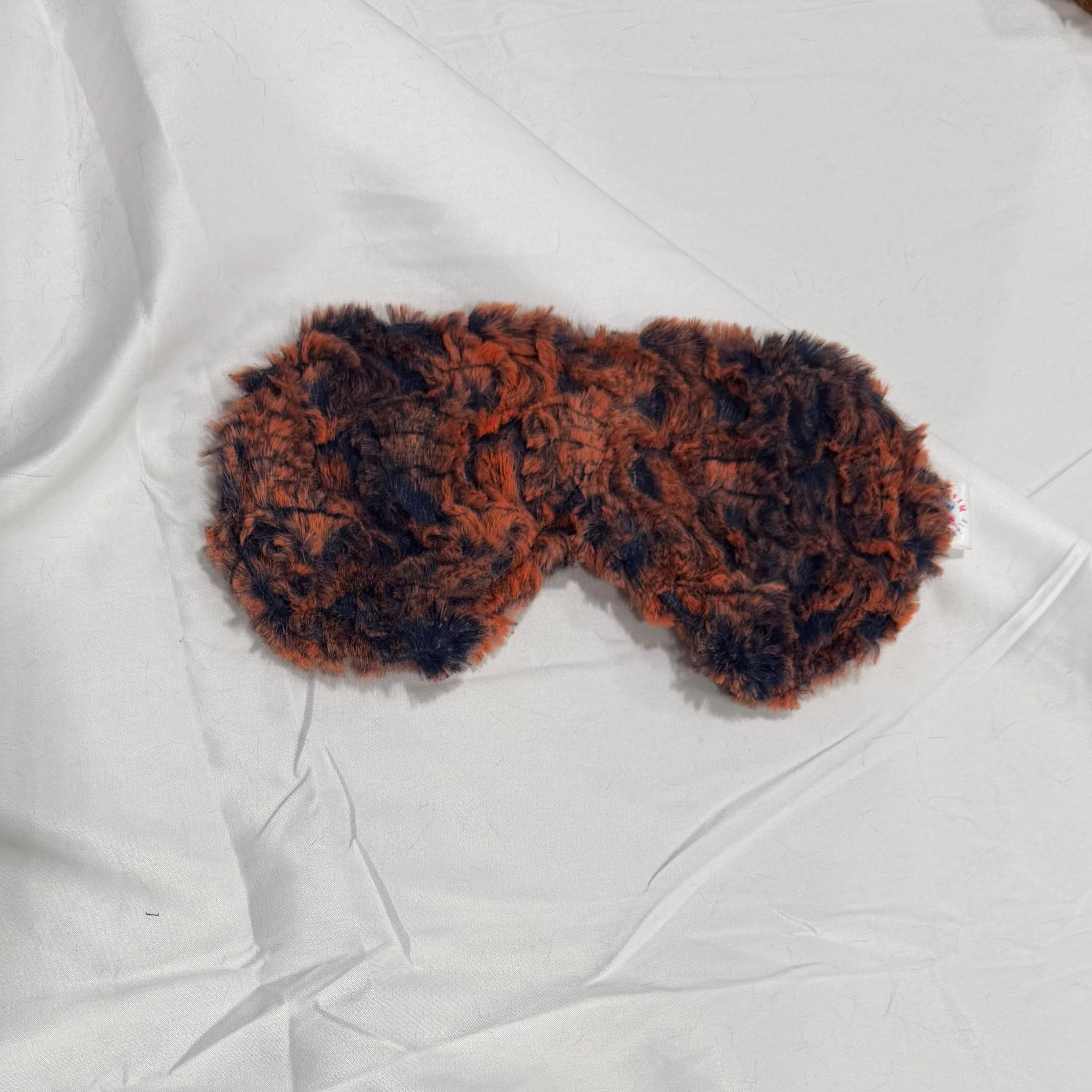 Minky Eye Mask - Orange