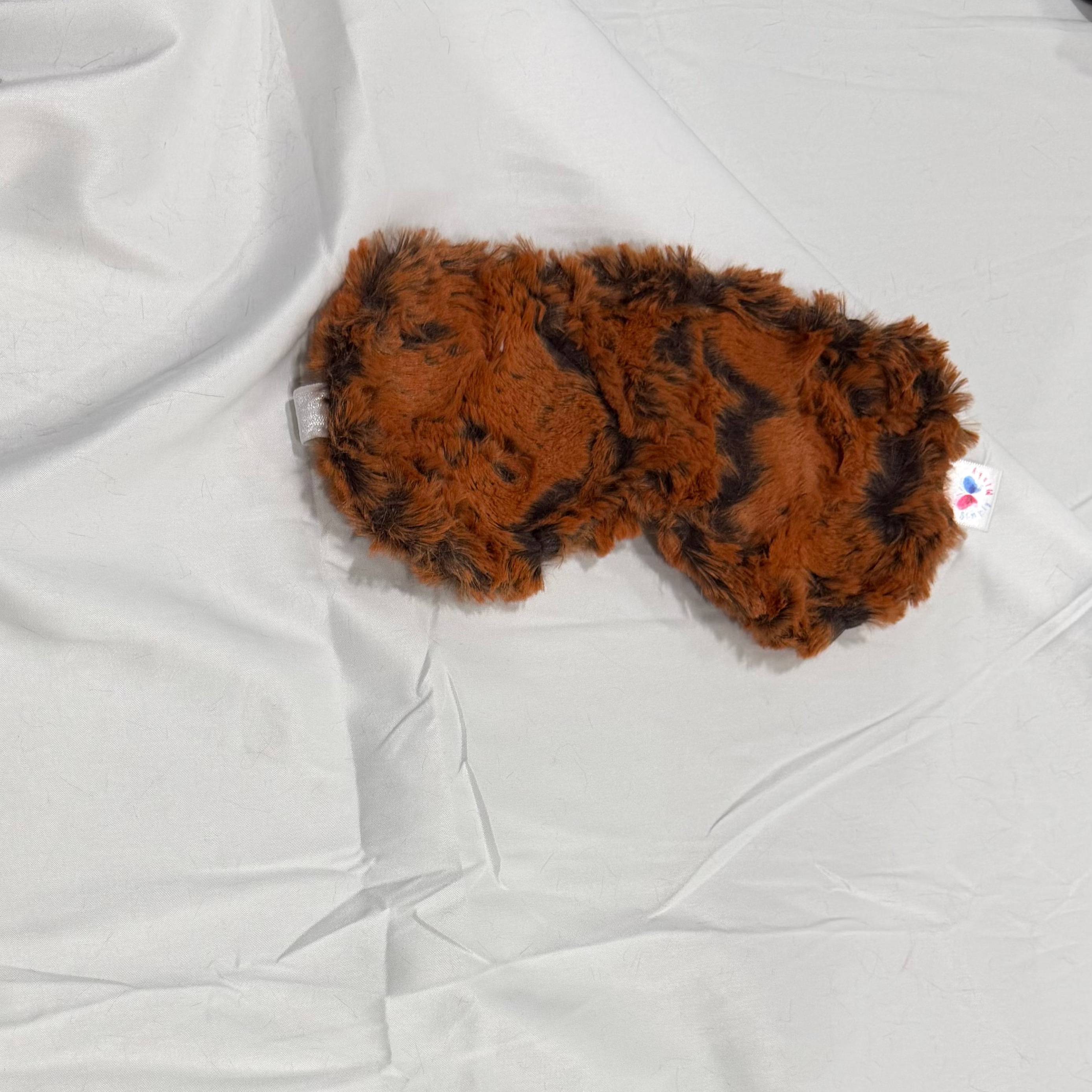 Minky Eye Mask - Orange