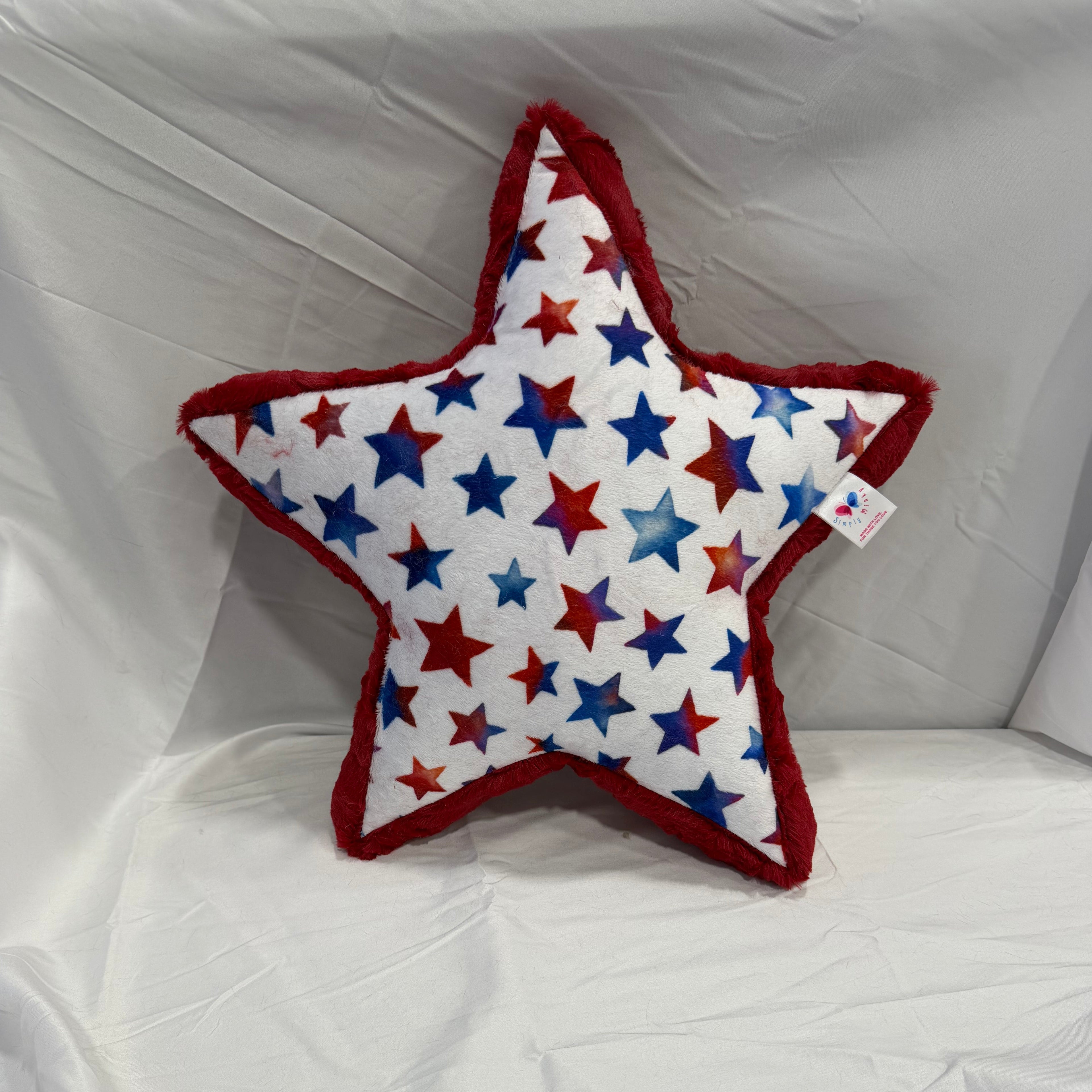 Plush Minky Star