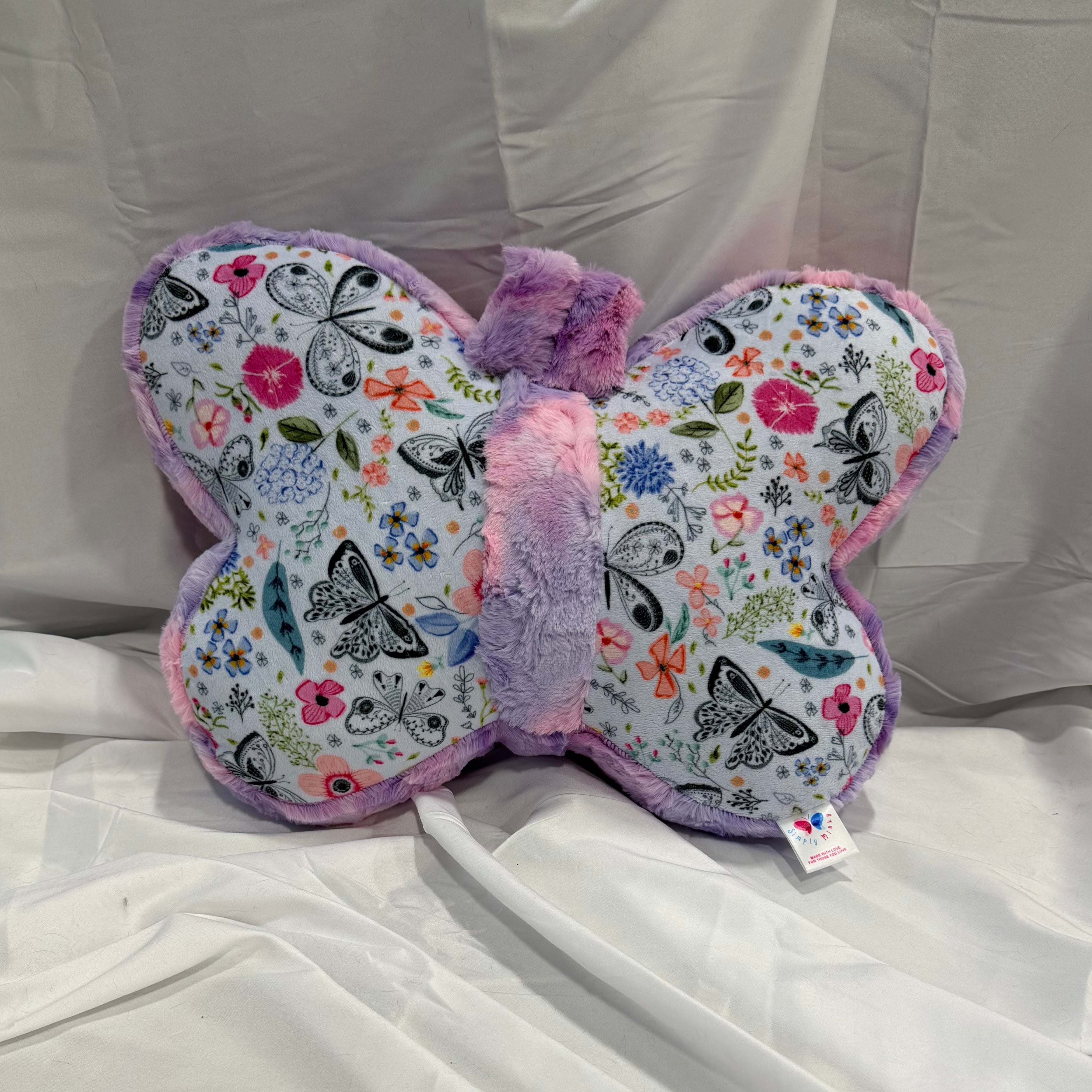 Plush Minky Butterflies