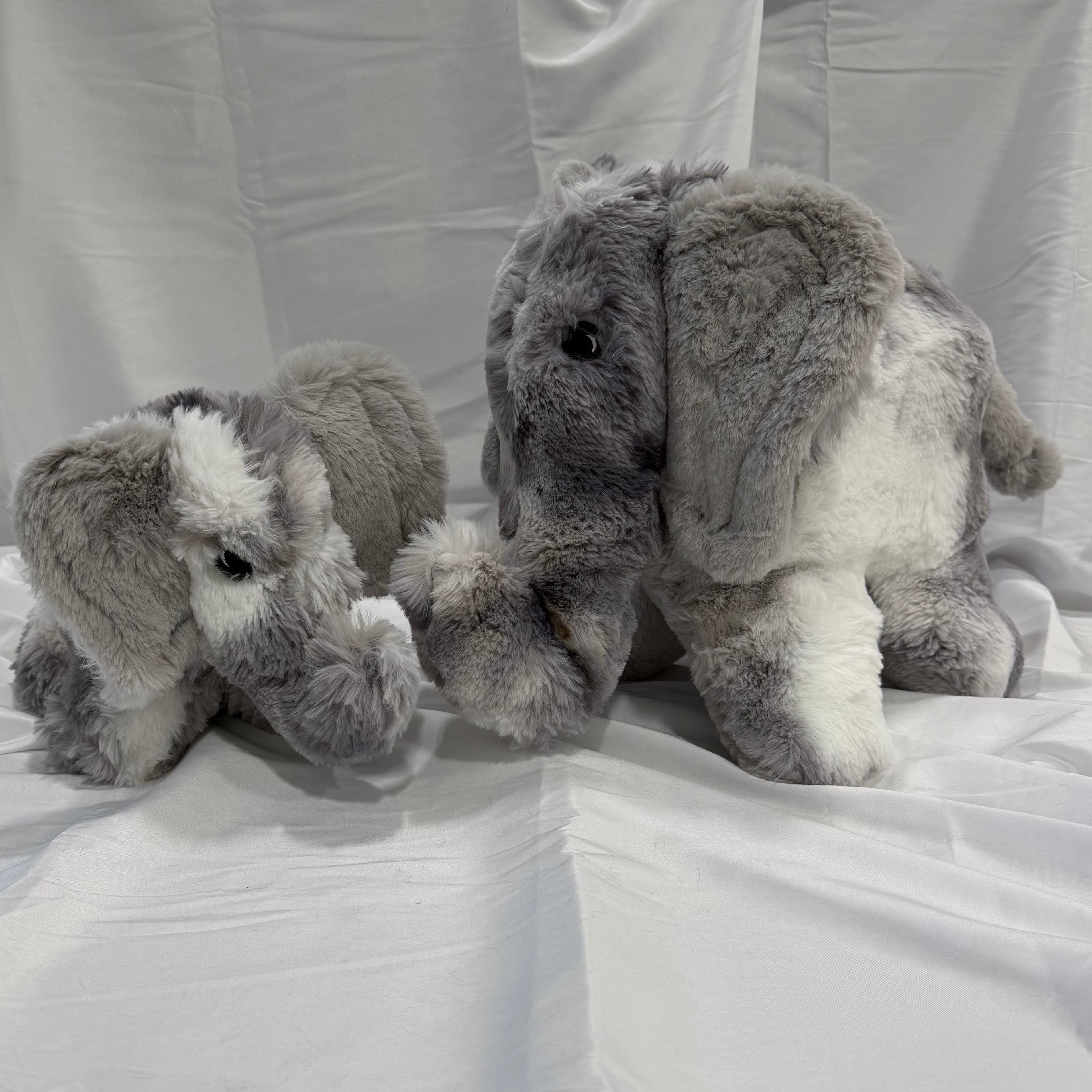 Plush Minky Elephants