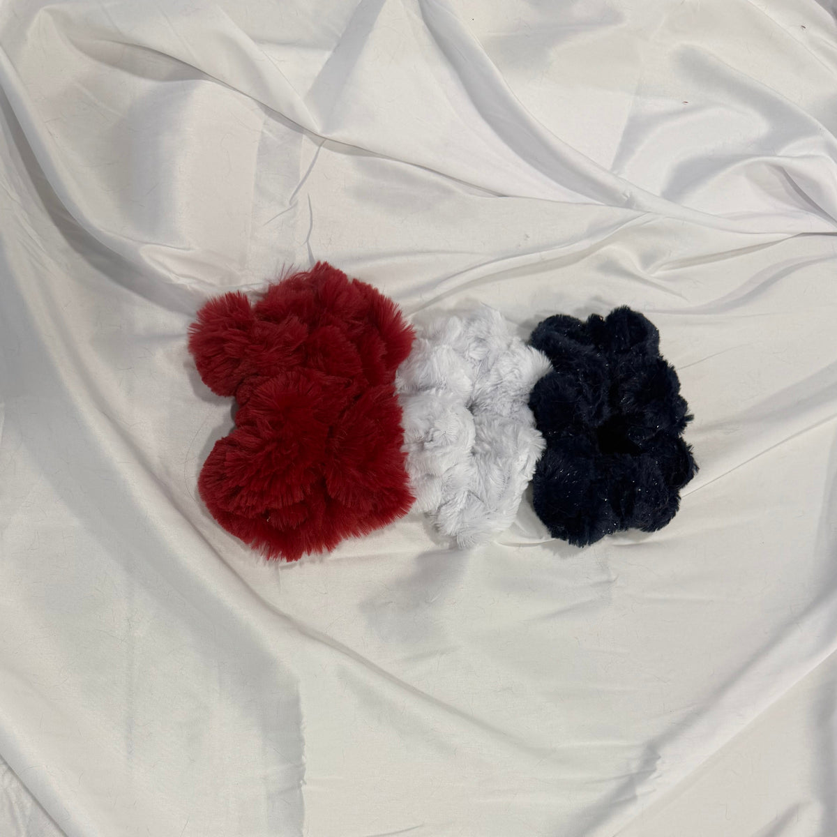 Plush Minky Scrunchie Sets