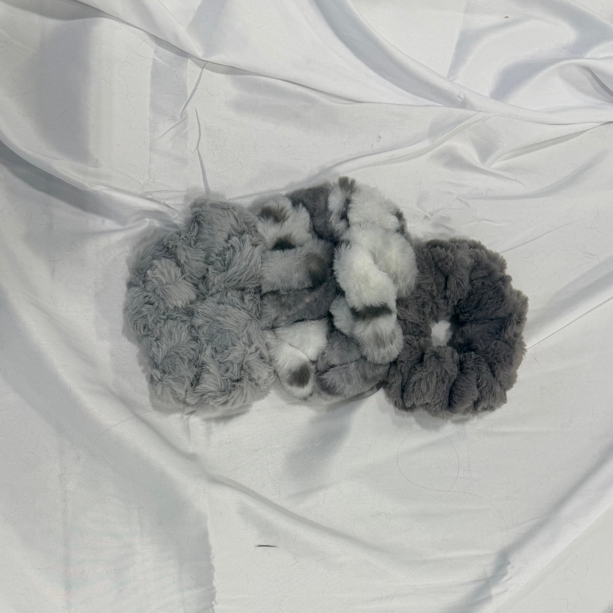 Plush Minky Scrunchie Sets