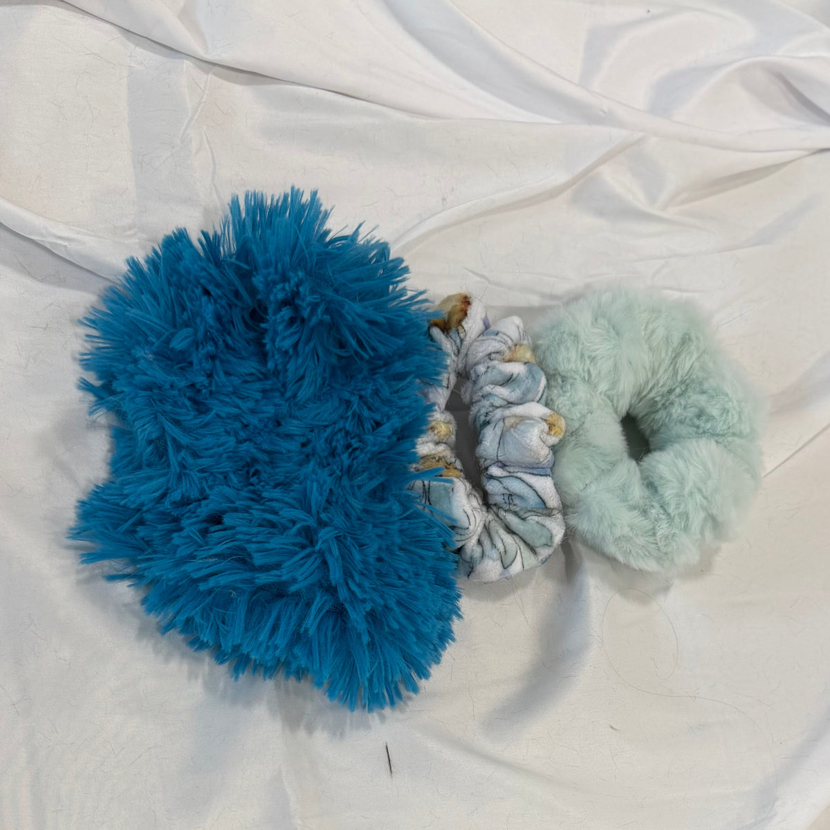 Plush Minky Scrunchie Sets