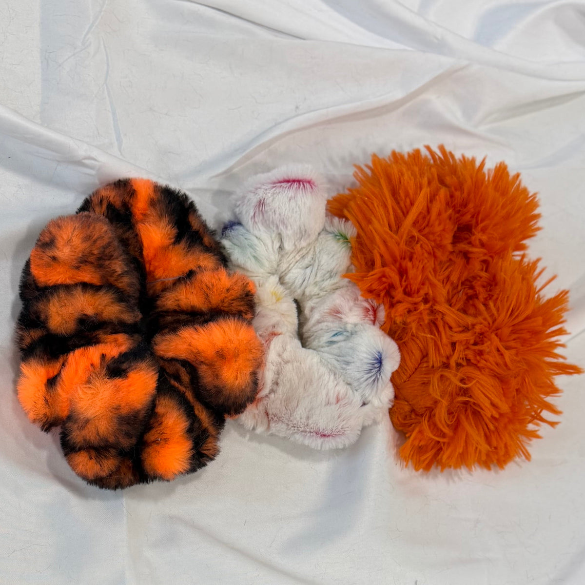 Plush Minky Scrunchie Sets