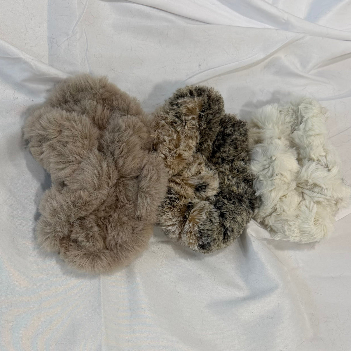 Plush Minky Scrunchie Sets
