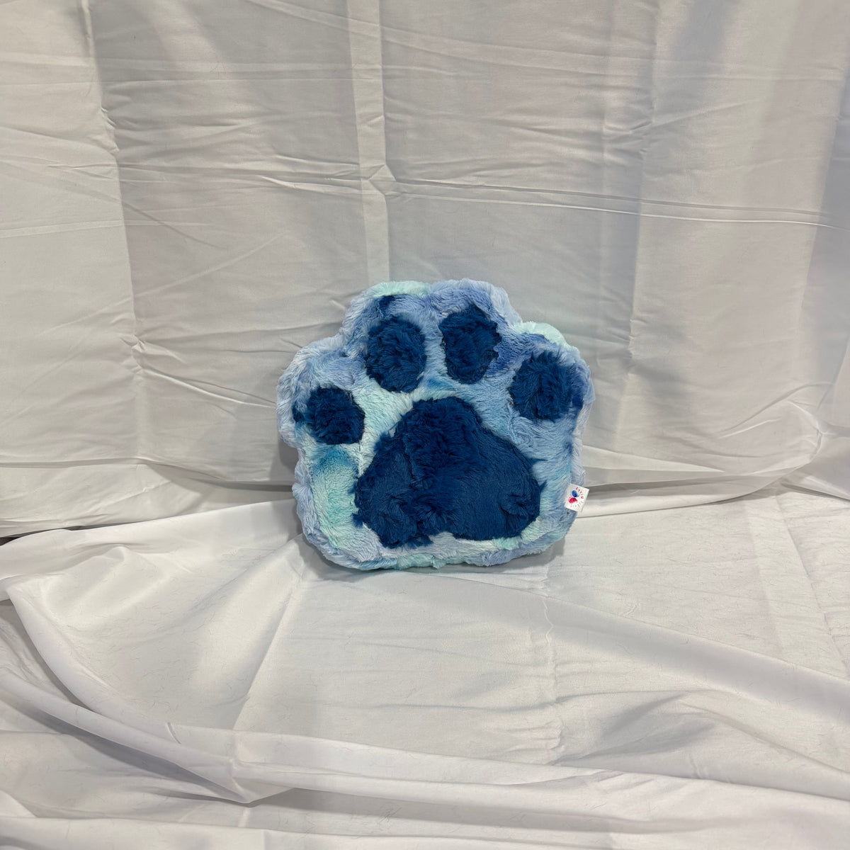 Plush Minky Paw Pillow