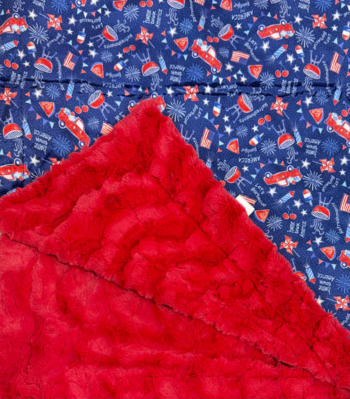 Imperfect Minky Throw Blankets