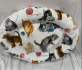 Minky Plush Pet Bed - Approx 18"